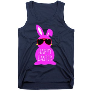 Mom Daughter Matching Happy Easter Bunny Mommy And Me Outfit Tank Top