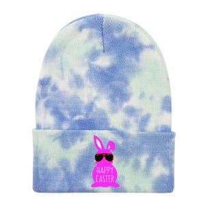 Mom Daughter Matching Happy Easter Bunny Mommy And Me Outfit Tie Dye 12in Knit Beanie