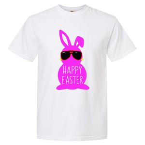 Mom Daughter Matching Happy Easter Bunny Mommy And Me Outfit Garment-Dyed Heavyweight T-Shirt