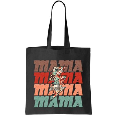 Mothers Day Mama Lightning Rose Pattern Bag