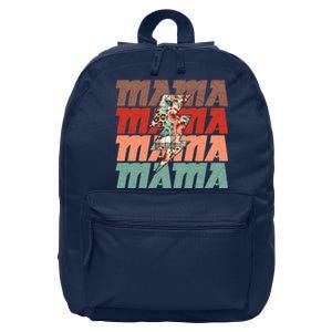 Mothers Day Mama Lightning Rose Pattern 16 in Basic Backpack