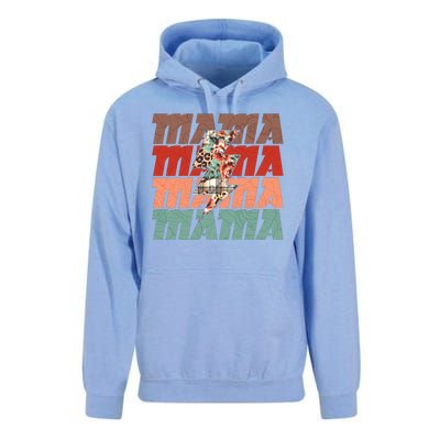 Mothers Day Mama Lightning Rose Pattern Unisex Surf Hoodie