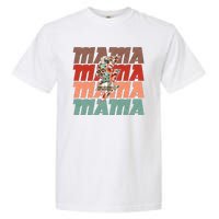 Mothers Day Mama Lightning Rose Pattern Garment-Dyed Heavyweight T-Shirt