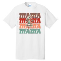 Mothers Day Mama Lightning Rose Pattern Tall T-Shirt