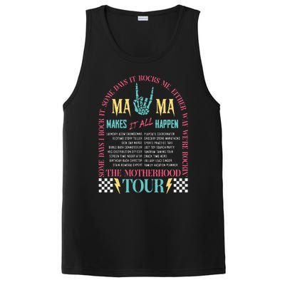 Mothers Day Motherhood Mama Rock MomS Life PosiCharge Competitor Tank