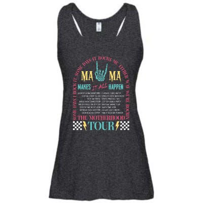 Mothers Day Motherhood Mama Rock MomS Life Ladies Essential Flowy Tank