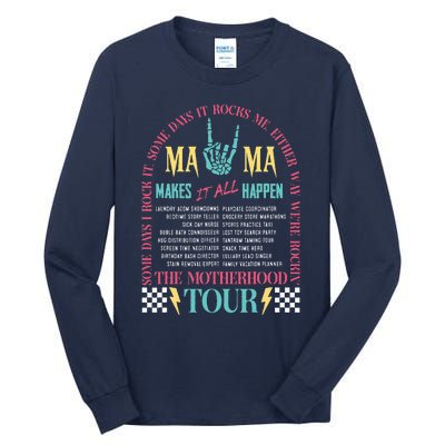 Mothers Day Motherhood Mama Rock MomS Life Tall Long Sleeve T-Shirt