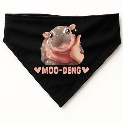 Moo Deng USA-Made Doggie Bandana
