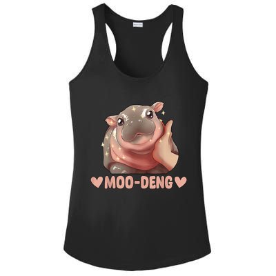 Moo Deng Ladies PosiCharge Competitor Racerback Tank
