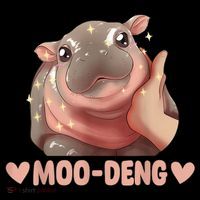 Moo Deng Tall Sweatshirt