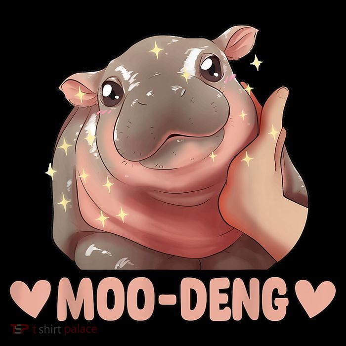 Moo Deng Sustainable Knit Beanie