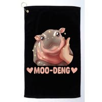 Moo Deng Golf Towel