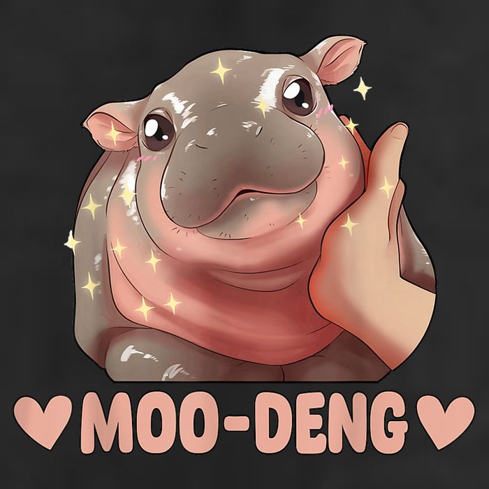 Moo Deng Golf Towel