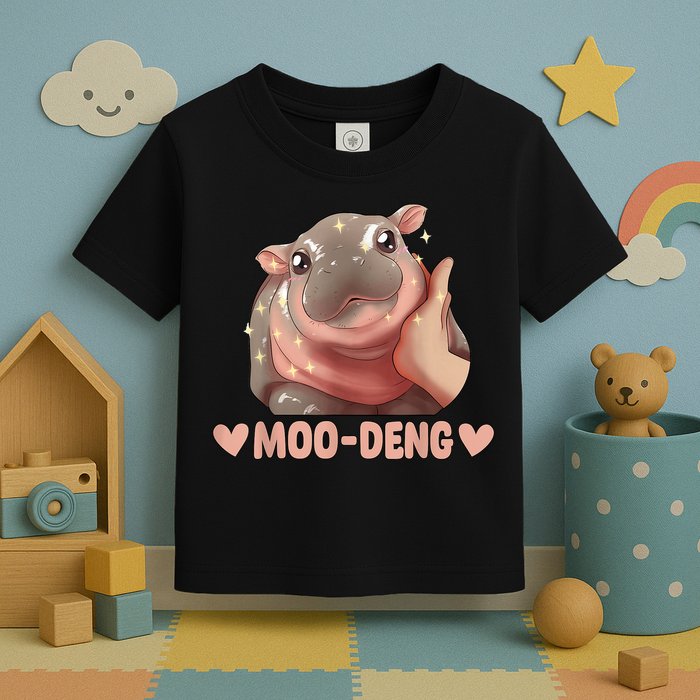 Moo Deng Toddler T-Shirt