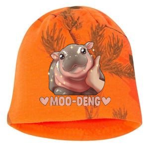 Moo Deng Kati - Camo Knit Beanie