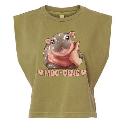 Moo Deng Garment-Dyed Women's Muscle Tee