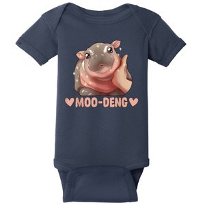 Moo Deng Baby Bodysuit