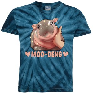 Moo Deng Kids Tie-Dye T-Shirt