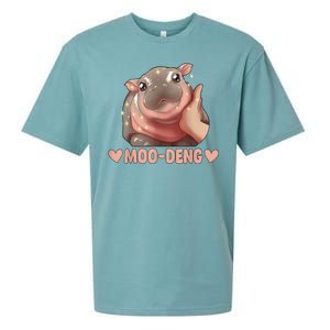 Moo Deng Sueded Cloud Jersey T-Shirt