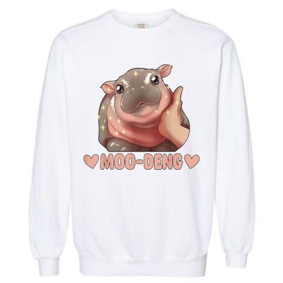 Moo Deng Garment-Dyed Sweatshirt