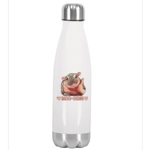 Moo Deng Stainless Steel Insulated Water Bottle