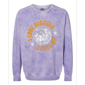 Metal Detecting Colorblast Crewneck Sweatshirt