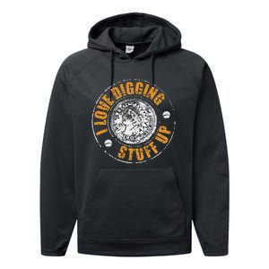 Metal Detecting Performance Fleece Hoodie