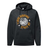 Metal Detecting Performance Fleece Hoodie