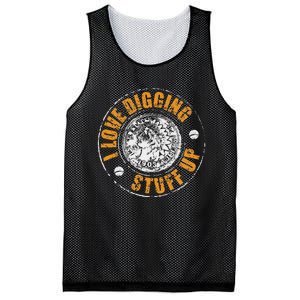 Metal Detecting Mesh Reversible Basketball Jersey Tank