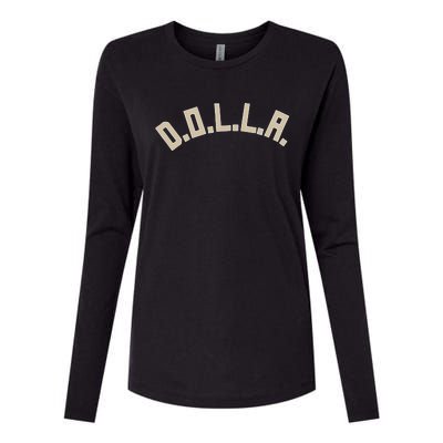 Milwaukee Dolla Womens Cotton Relaxed Long Sleeve T-Shirt