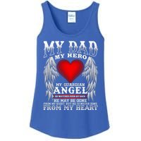 My Dad My Hero My Guardian Angel! Father's Day Gift Ladies Essential Tank