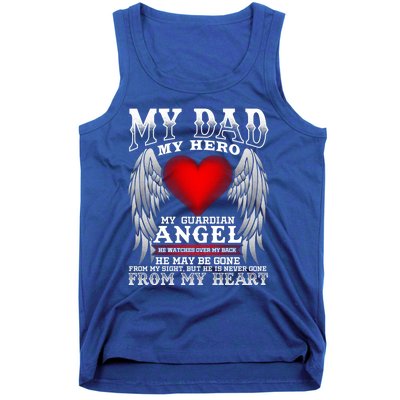 My Dad My Hero My Guardian Angel! Father's Day Gift Tank Top