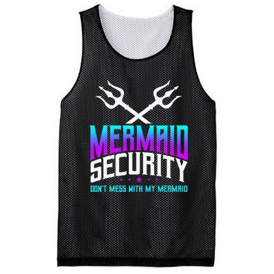 Mermaid Daddy Merdad Fathers Day Merman Dad Papa Merfolk Mesh Reversible Basketball Jersey Tank