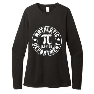 Mathletic Department Math Lover PI Day Womens CVC Long Sleeve Shirt