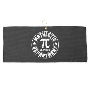 Mathletic Department Math Lover PI Day Large Microfiber Waffle Golf Towel