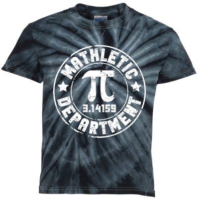 Mathletic Department Math Lover PI Day Kids Tie-Dye T-Shirt