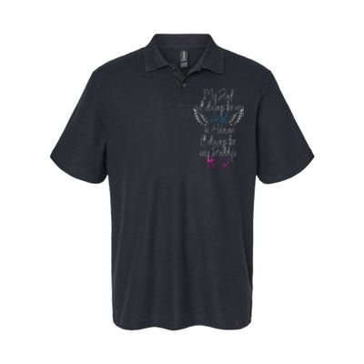 My Dad My Angel In Heaven In Loving Memory Of My Dad Softstyle Adult Sport Polo