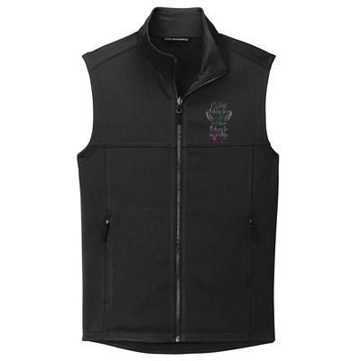 My Dad My Angel In Heaven In Loving Memory Of My Dad Collective Smooth Fleece Vest