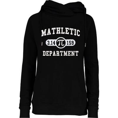Mathletic Department Womens Funnel Neck Pullover Hood