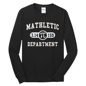 Mathletic Department Tall Long Sleeve T-Shirt