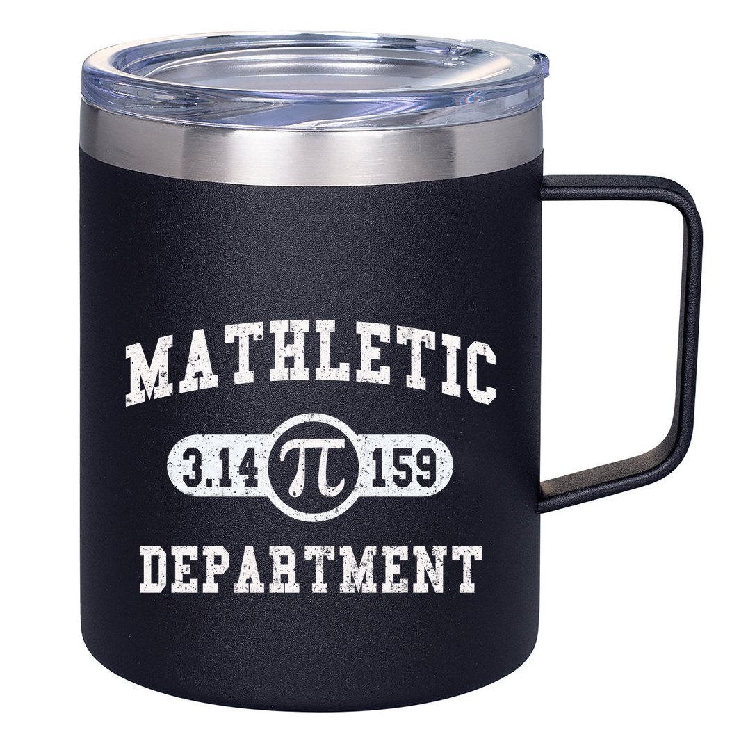 Mathletic Department 12oz Stainless Steel Coffee Mug