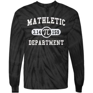 Mathletic Department Tie-Dye Long Sleeve Shirt