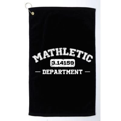 Mathletic Departt Meaningful Gift Teacher Funny Gift Meaningful Gift Math Nerd 3 Platinum Collection Golf Towel