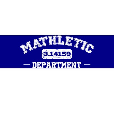 Mathletic Departt Meaningful Gift Teacher Funny Gift Meaningful Gift Math Nerd 3 Bumper Sticker