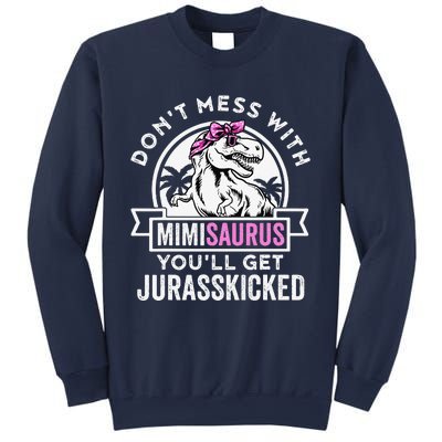 Mimisaurus Dinosaur Mimi Saurus Mother's Day Sweatshirt