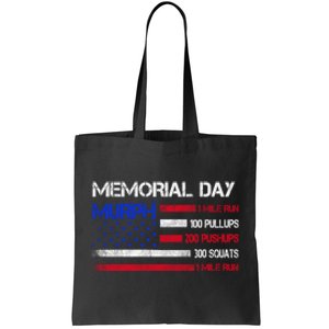 Memorial Day Murph Gift Us Military Gift Tote Bag