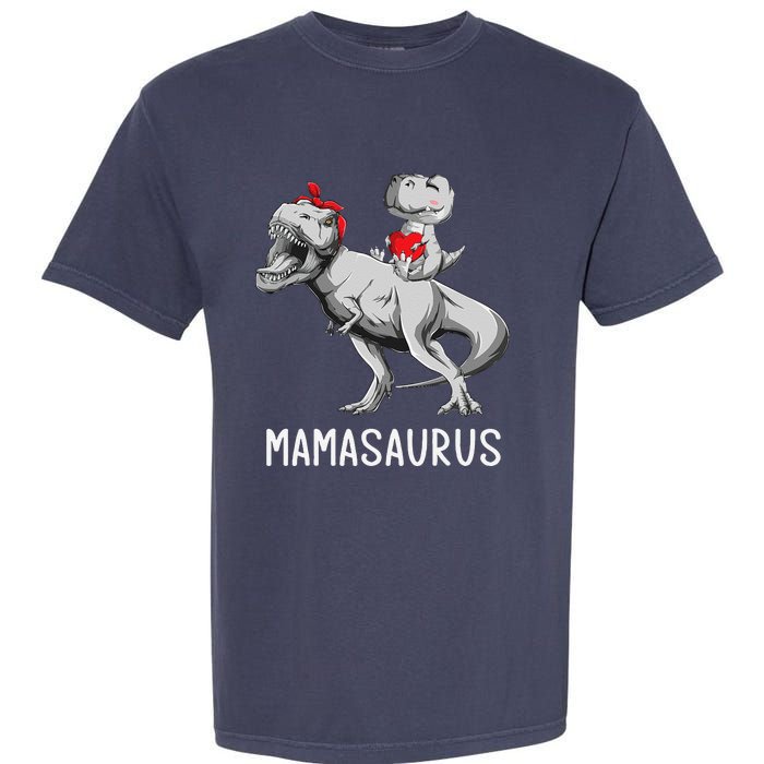 MotherS Day Mom Mamasaurus Dinosaur Mama T Rex Saurus Garment-Dyed Heavyweight T-Shirt