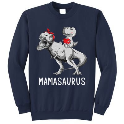 MotherS Day Mom Mamasaurus Dinosaur Mama T Rex Saurus Sweatshirt