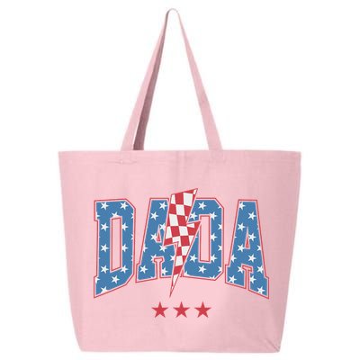 Mama Dada Mini 4th Of July American Family Matching  25L Jumbo Tote