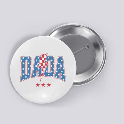 Mama Dada Mini 4th Of July American Family Matching  Button